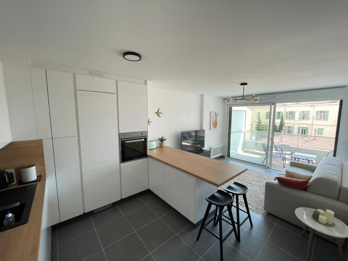 Cannes, Appartement Avec Parking+Terrasse, Croisette A Pied! Экстерьер фото