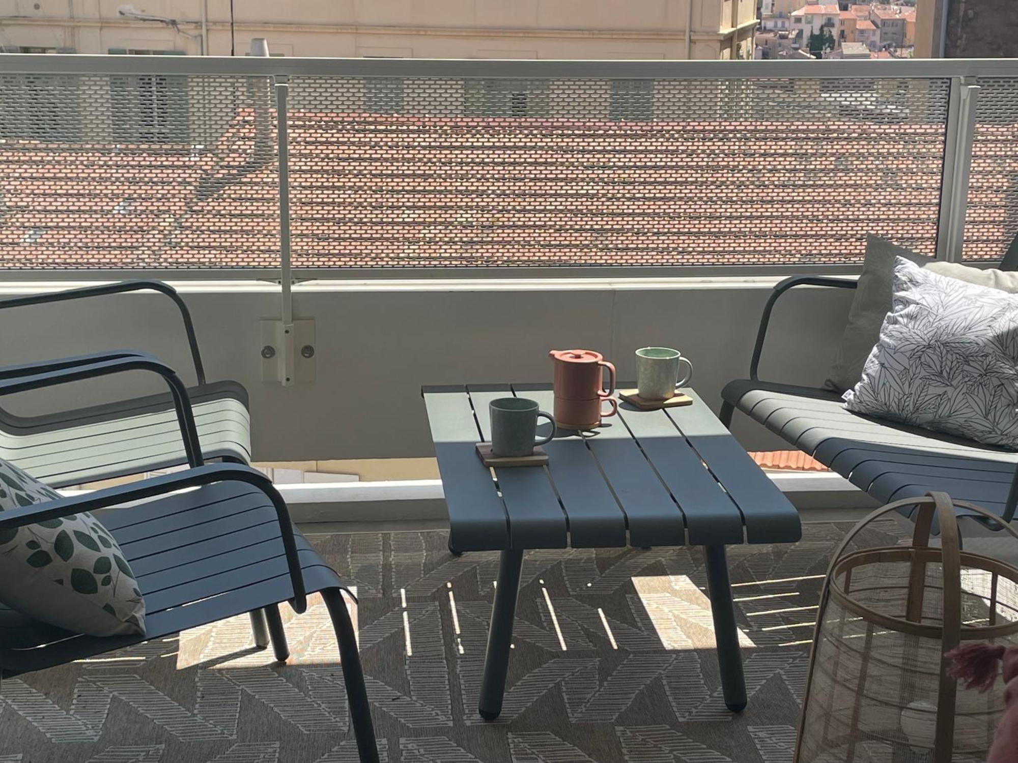Cannes, Appartement Avec Parking+Terrasse, Croisette A Pied! Экстерьер фото